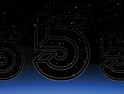 illustration of the numeral 5 in space